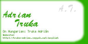 adrian truka business card