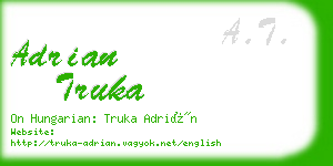 adrian truka business card